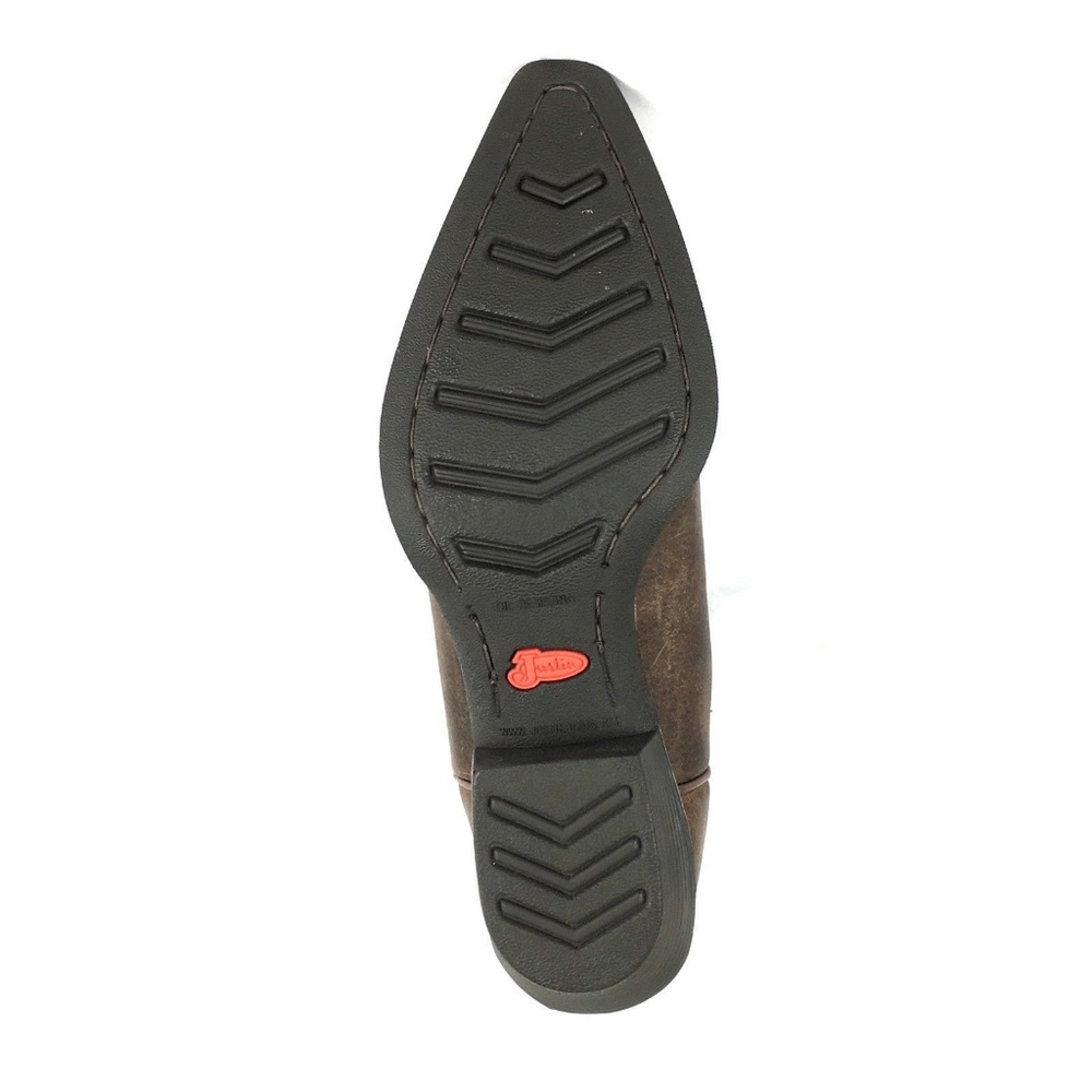 Justin Puma Cowboy Boots Womens 7 B Casual Western - Picture 3 of 7